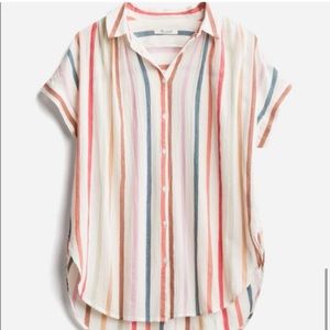 MADEWELL • Ilsa Button Down Textured Top